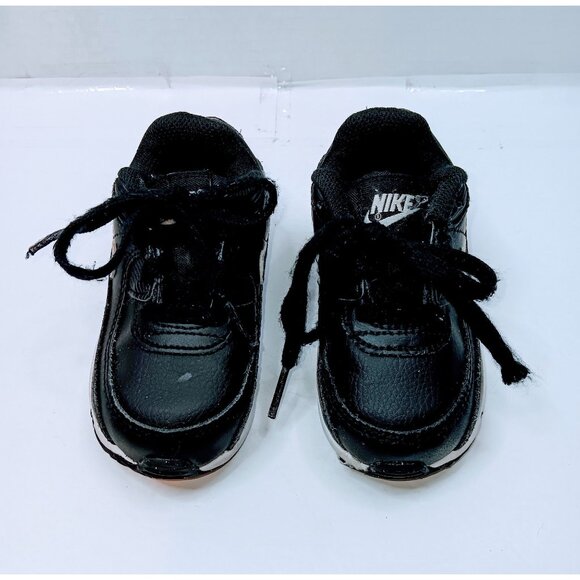 Nike Kids Black Air Max Sneakers Size 6C - Picture 1 of 7